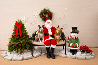 Pets Visit Santa at Agway 12-3-17